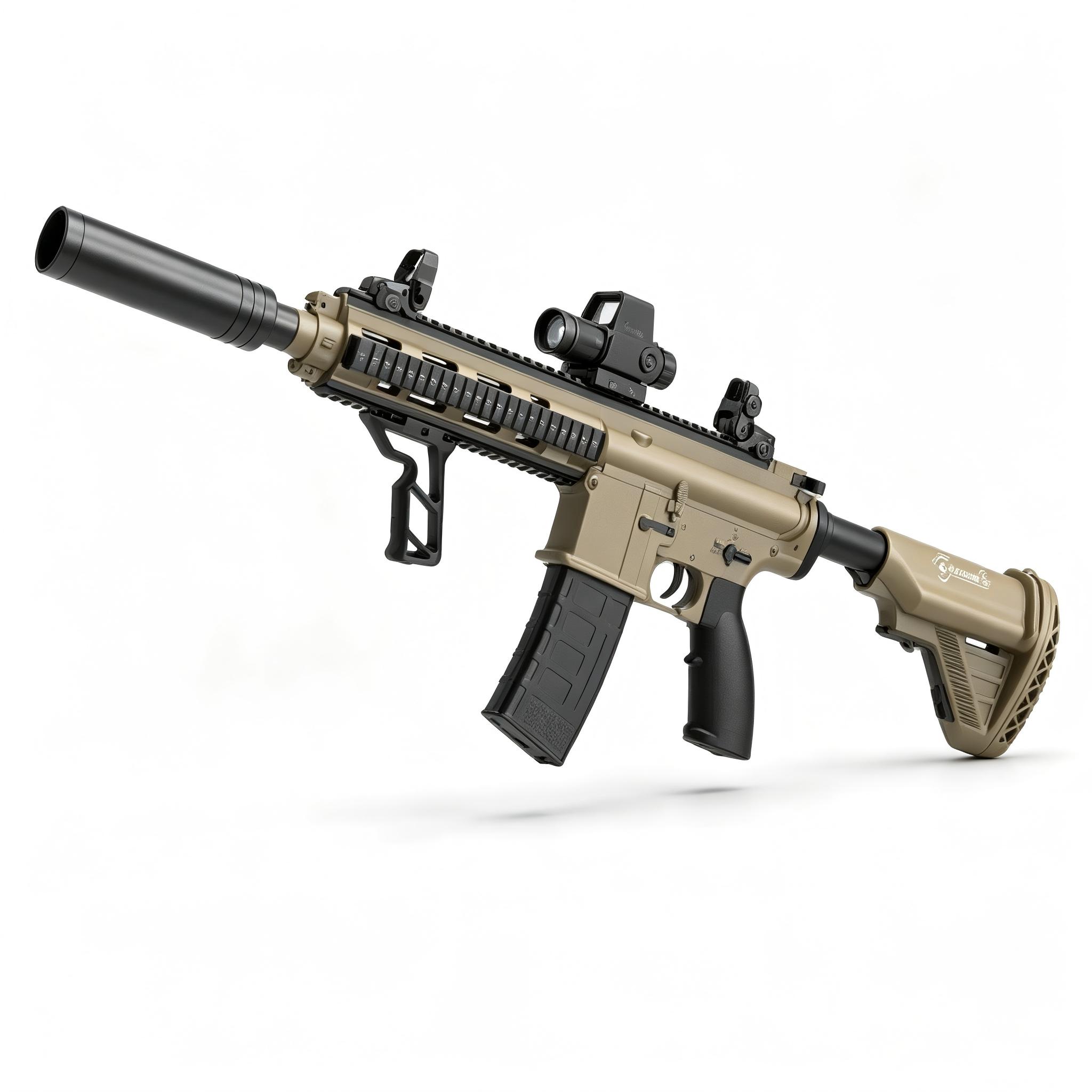 Handi HD675B Sand Version - M416-98CM Electric Ejection Soft Dart Blaster