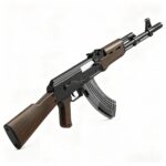 Handi HD701A Black Version - AK-47 Electric Ejection Soft Dart Blaster