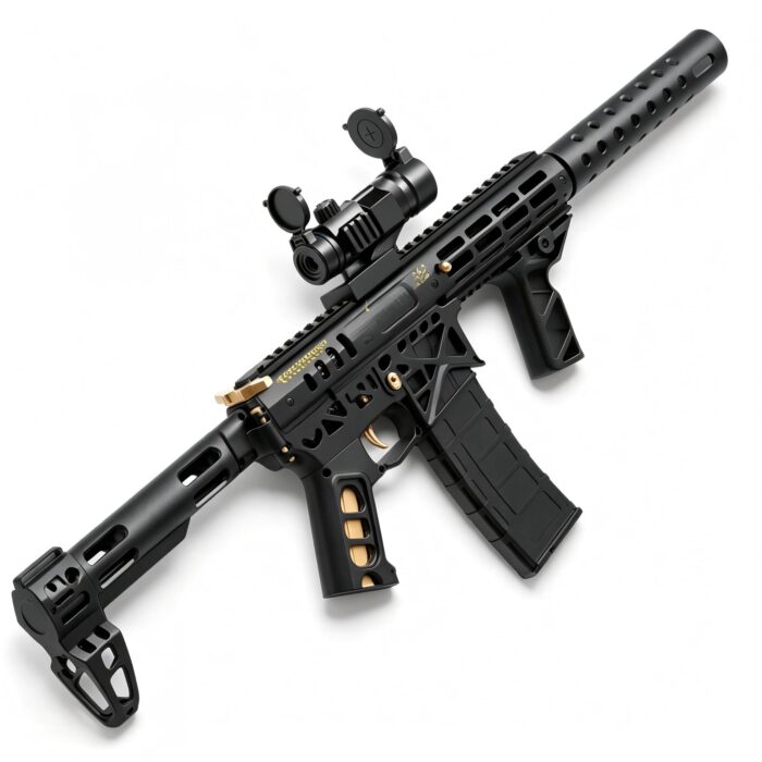 Handi HD705A Black Version - Hailing MK1 Electric Ejection Soft Dart Blaster