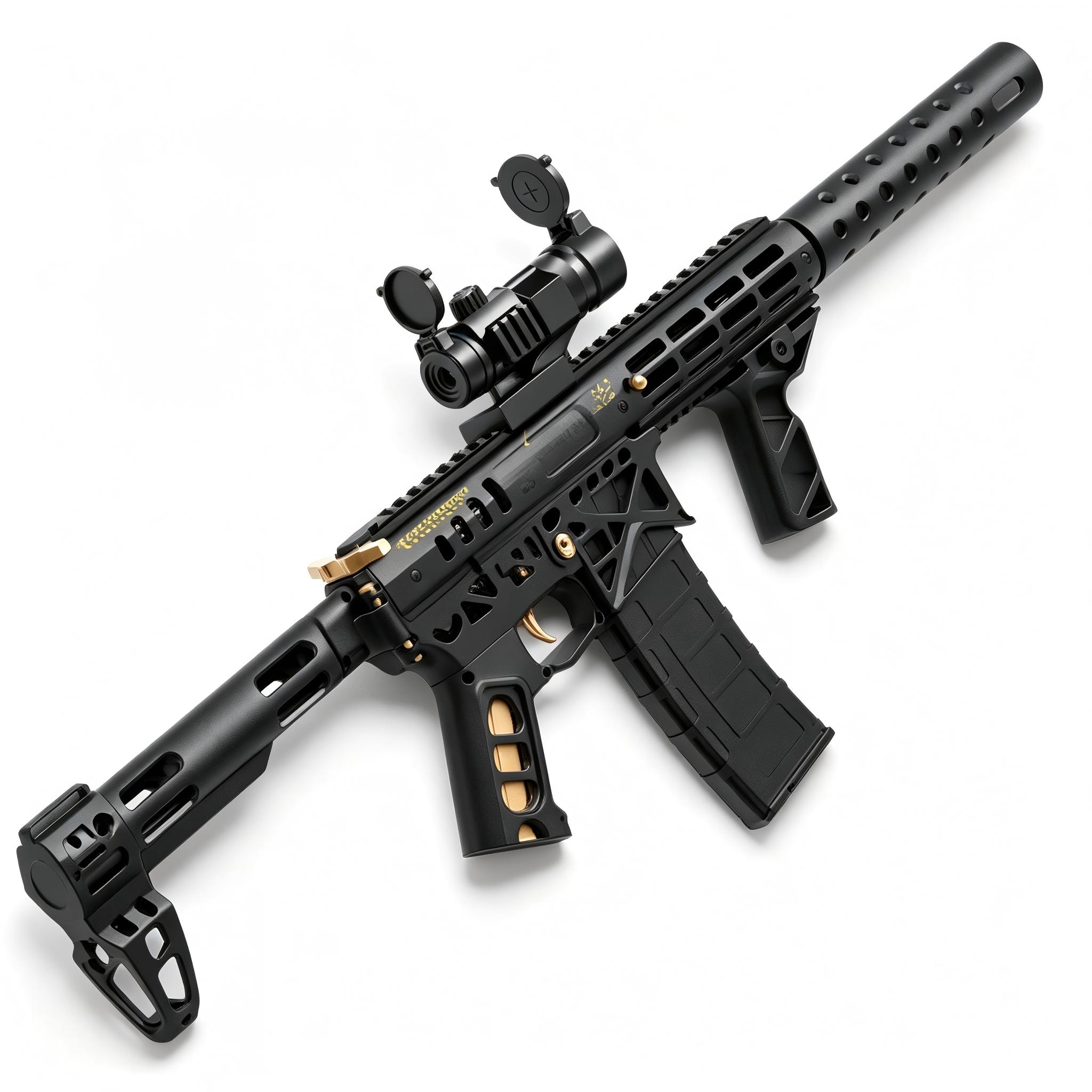 Handi HD705A Black Version - Hailing MK1 Electric Ejection Soft Dart Blaster