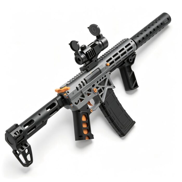 Handi HD705C Gray Version - Hailing MK1 Electric Ejection Soft Dart Blaster