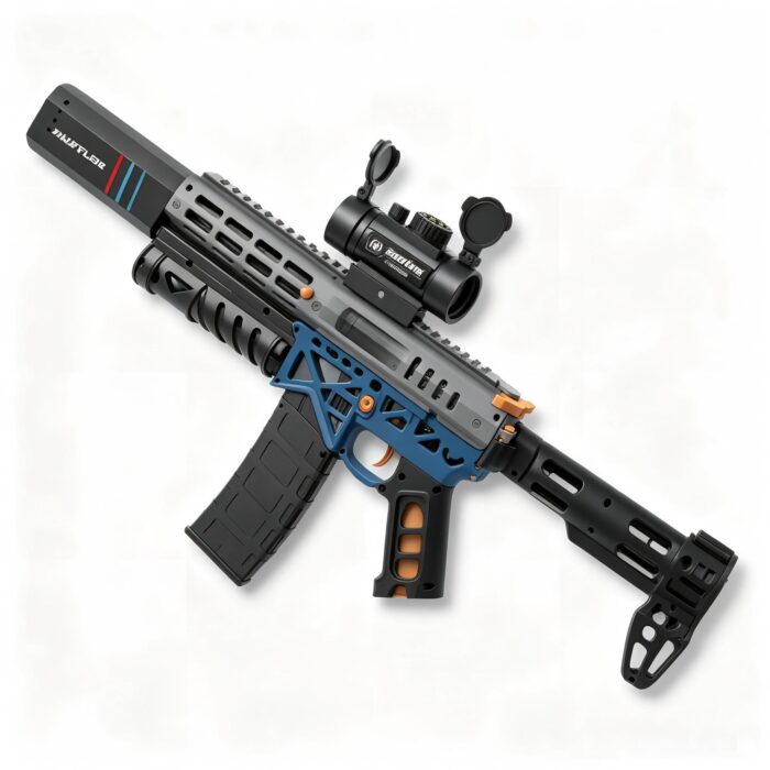 Handi HD706C Blue - Thunder MK6 Automatic & Manual Electric Soft Dart Blaster