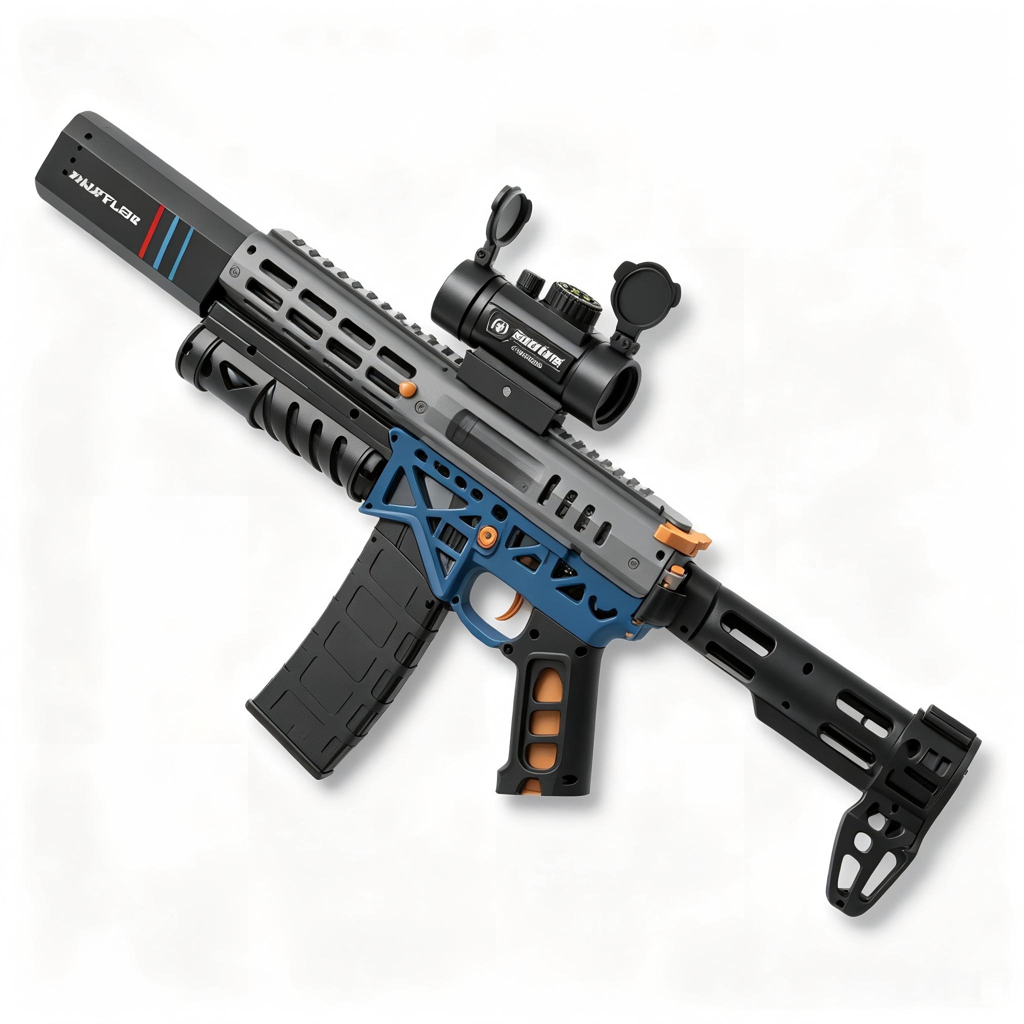 Handi HD706C Blue - Thunder MK6 Automatic & Manual Electric Soft Dart Blaster