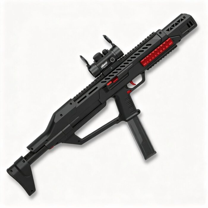 Handi HD707A Black Version - Leishen MK3 Electric Ejection Soft Dart Blaster