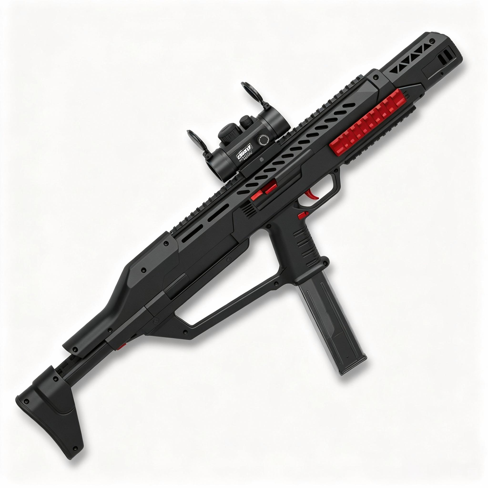 Handi HD707A Black Version - Leishen MK3 Electric Ejection Soft Dart Blaster