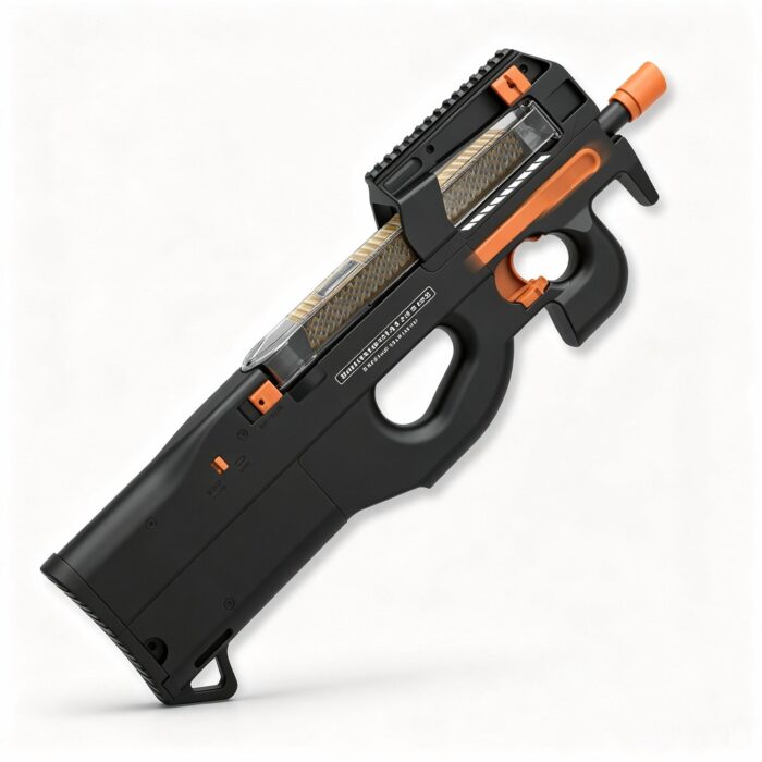 Handi HD708A Black Version - P90 Electric Ejection Soft Dart Blaster