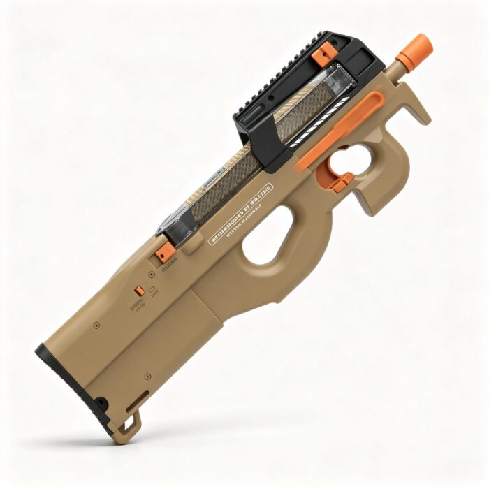 Handi HD708B Sand Version - P90 Electric Ejection Soft Dart Blaster
