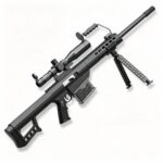Handi HD711A Black Version - M82A1 Electric Ejection Soft Dart Blaster