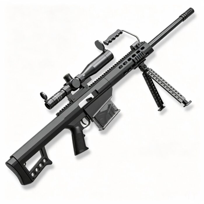 Handi HD711A Black Version - M82A1 Electric Ejection Soft Dart Blaster
