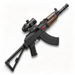 Handi HD751A Black Version - AK74U Electric Ejection Soft Dart Blaster