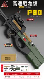 Handi HD768B Green Version - P90 Electric Ejection Soft Dart Blaster