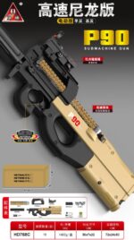 Handi HD768C Sand Version - P90 Electric Ejection Soft Dart Blaster