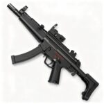 Handi HD770A Black Version - MP5A3 Electric Ejection Soft Dart Blaster