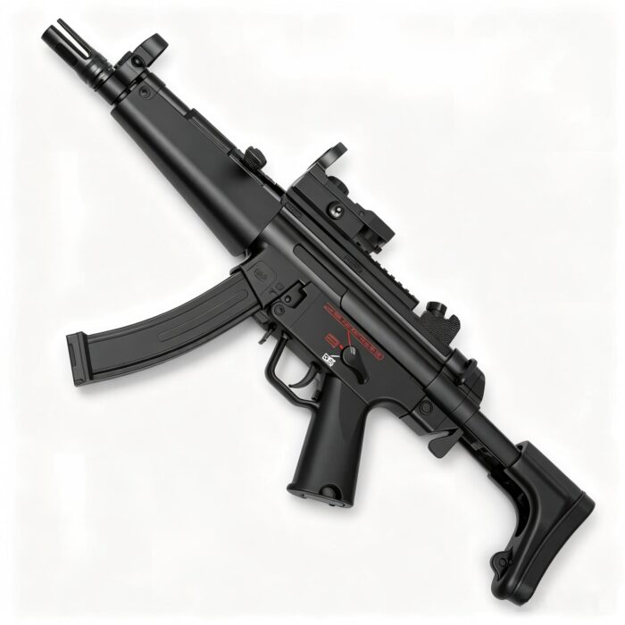 Handi HD770A Black Version - MP5A3 Electric Ejection Soft Dart Blaster