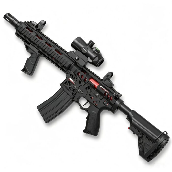 Handi HD776A Black Version - M416 Electric Ejection Soft Dart Blaster