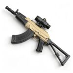 Handi HD796B Sand Version - AK-74U Electric Ejection Soft Dart Blaster