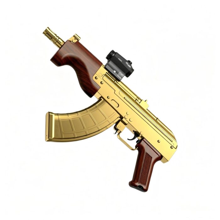 HD801B Golden Nylon AK Electric Toy Blaster