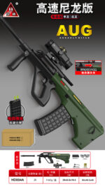 Handi HD804A Green Version - AUG-A2 Electric Ejection Soft Dart Blaster