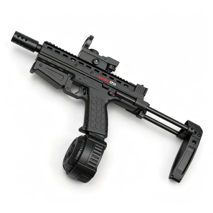 Handi HD806A Black Version - CP33 with Stock Electric Ejection Soft Dart Blaster