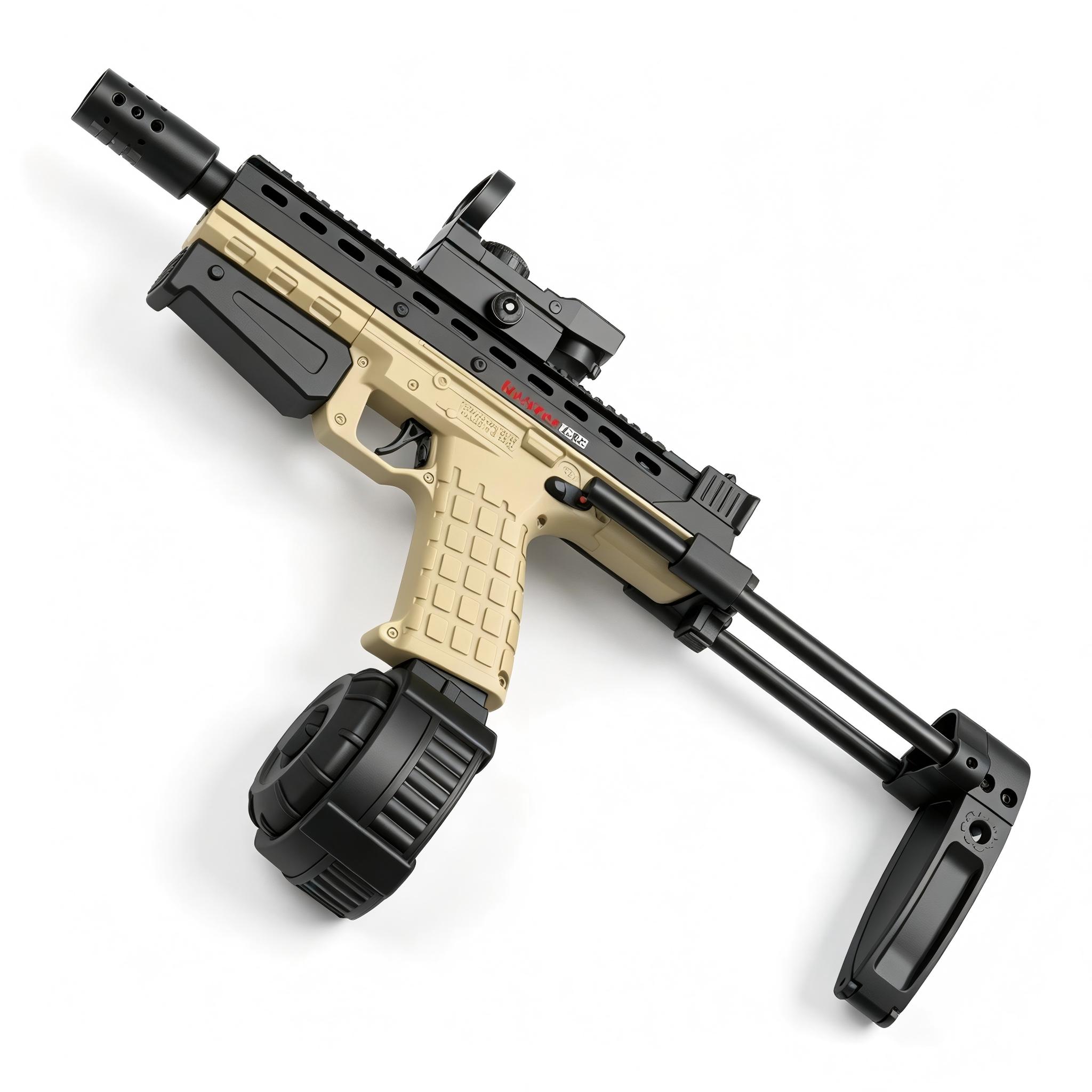 Handi HD806B Sand Version - CP33 with Stock Electric Ejection Soft Dart Blaster