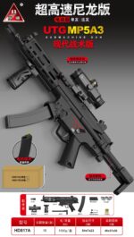 Handi HD817A Black - UTG MP5A3 Modern Tactical Edition Electric Ejection Soft Dart Blaster