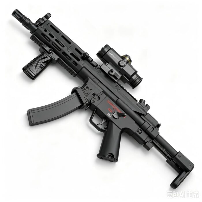 Handi HD817A Black - UTG MP5A3 Modern Tactical Edition Electric Ejection Soft Dart Blaster