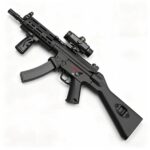 Handi HD818A Black - UTG MP5A2 Modern Tactical Edition Electric Ejection Soft Dart Blaster