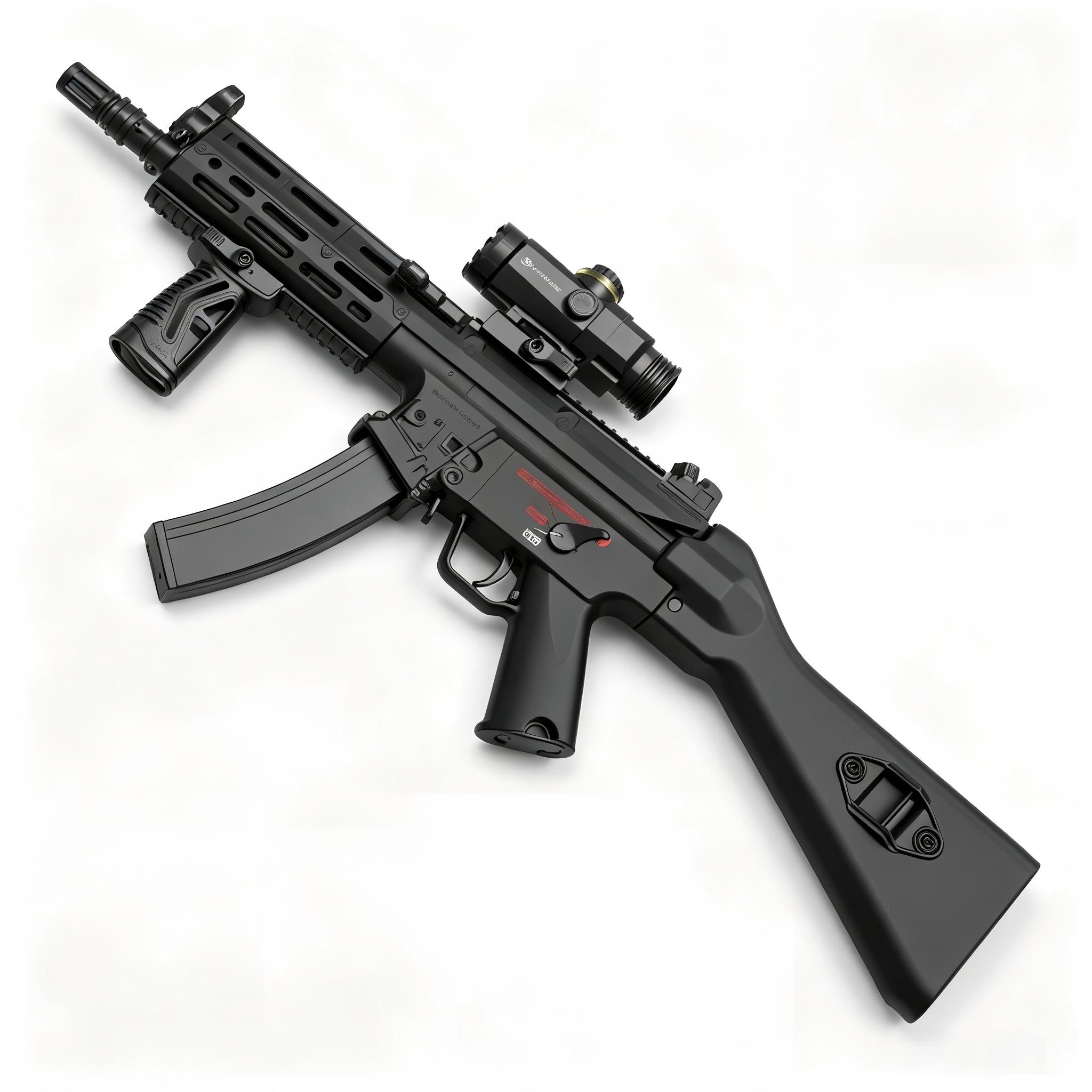 Handi HD818A Black - UTG MP5A2 Modern Tactical Edition Electric Ejection Soft Dart Blaster