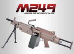 Zhanying 333-1 Sand Version - M249 Paratrooper Edition Tactical Soft Bullet Toy Gun