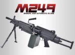 Zhanying 333-1 Black Version - M249 Paratrooper Edition Tactical Soft Bullet Toy Gun