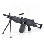 Zhanying 333-1 Black Version - M249 Paratrooper Edition Tactical Soft Bullet Toy Gun