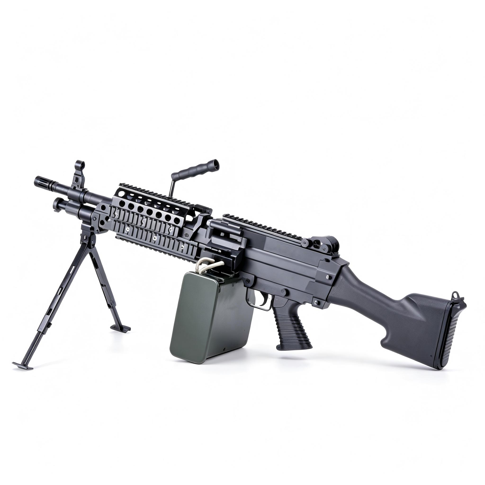 Zhanying 333A Black Version - MK46 Tactical Soft Bullet Toy Gun