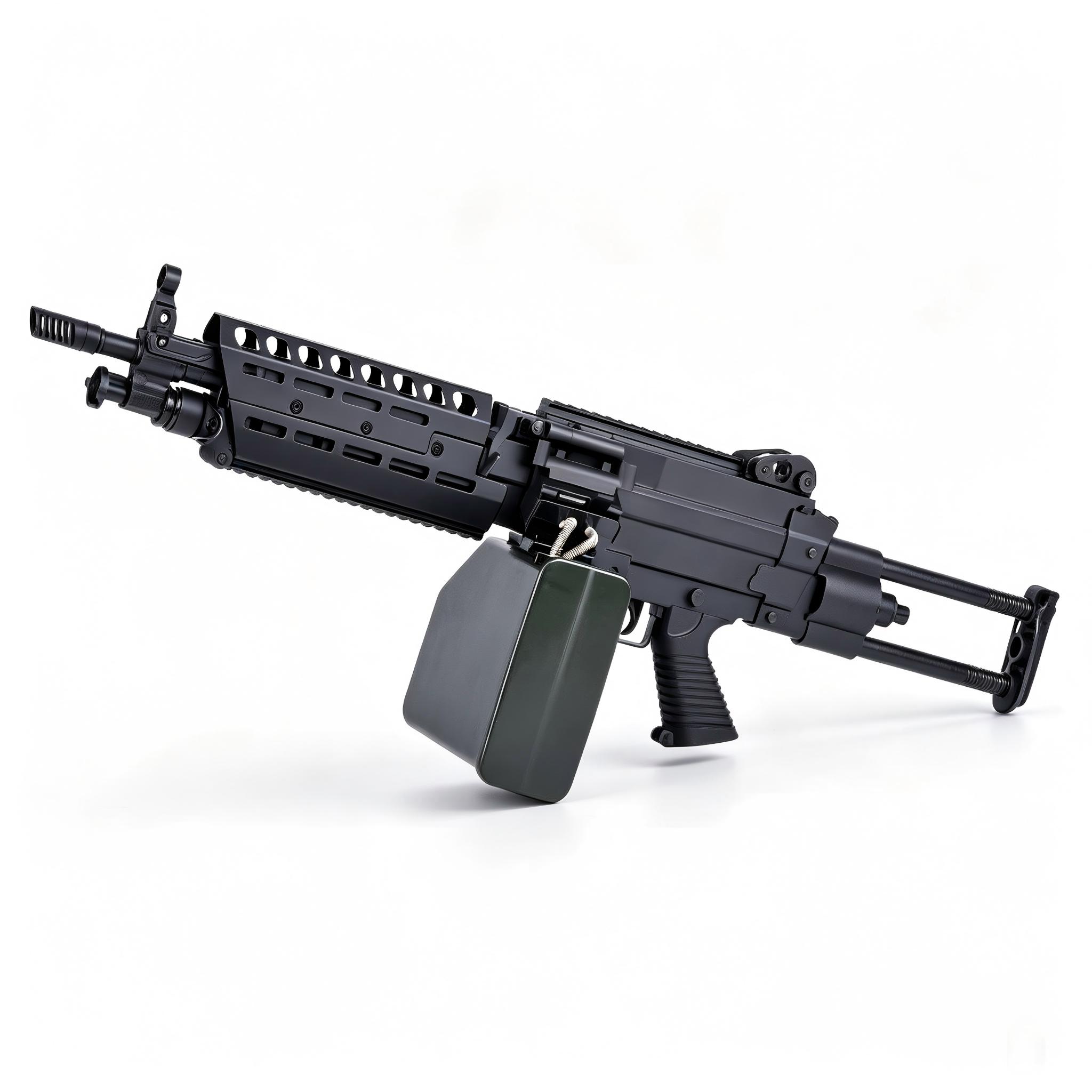 Zhanying 333B Black Version - SSR249 Tactical Soft Bullet Toy Gun