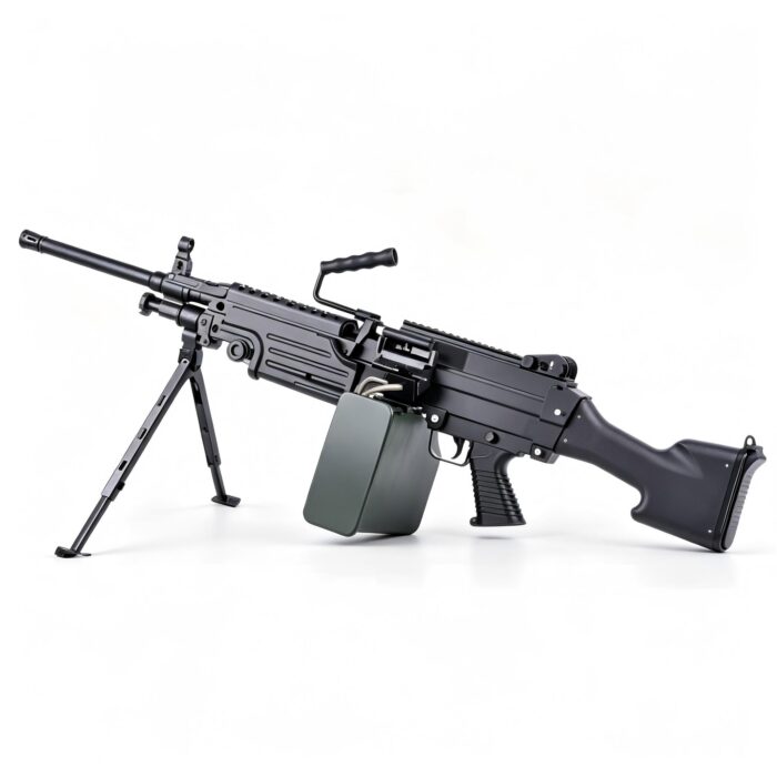 Zhanying 333 Black Version - M249 Army Edition Tactical Soft Bullet Toy Gun