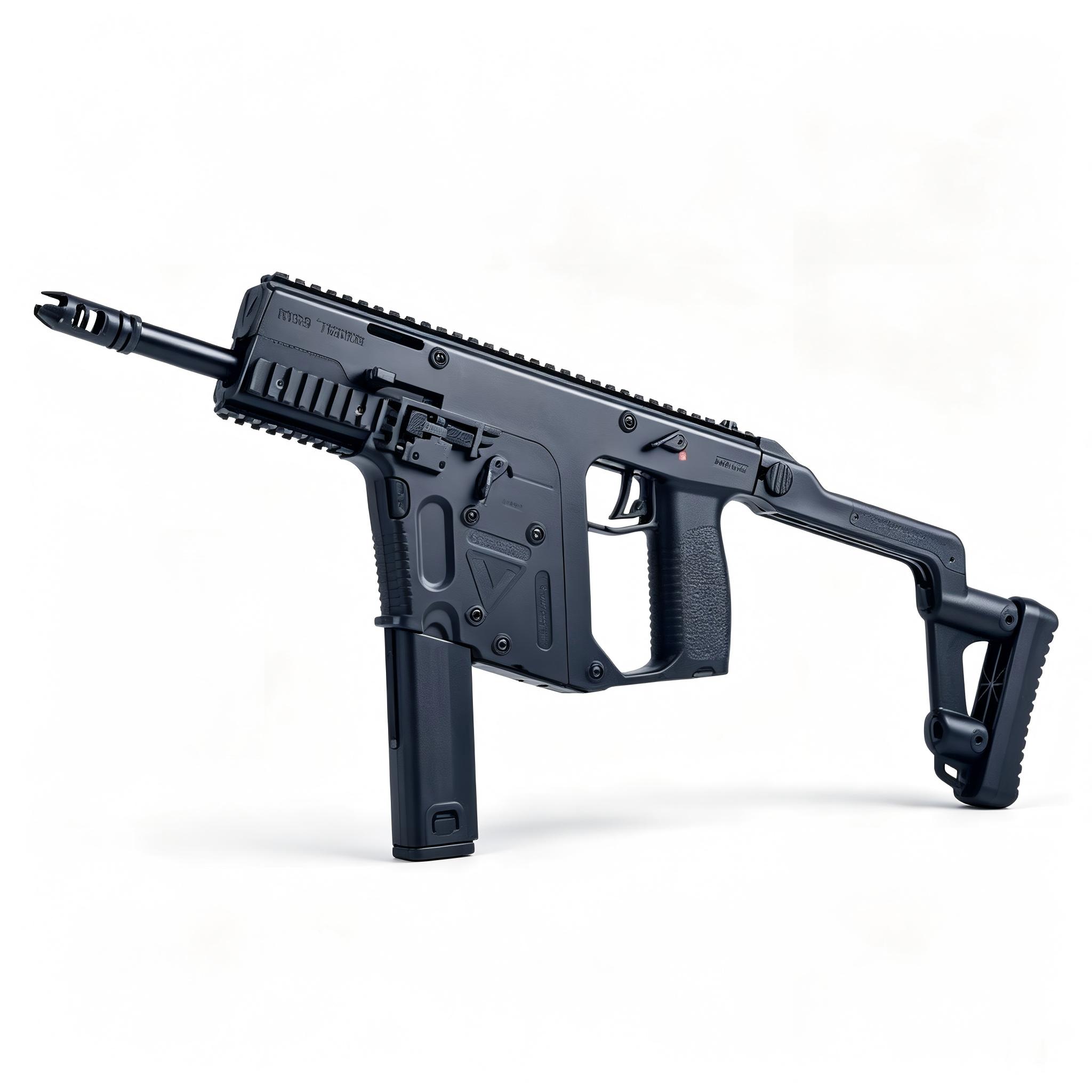 Zhanying 555-1 Black Version - VECTOR Tactical Soft Bullet Toy Gun