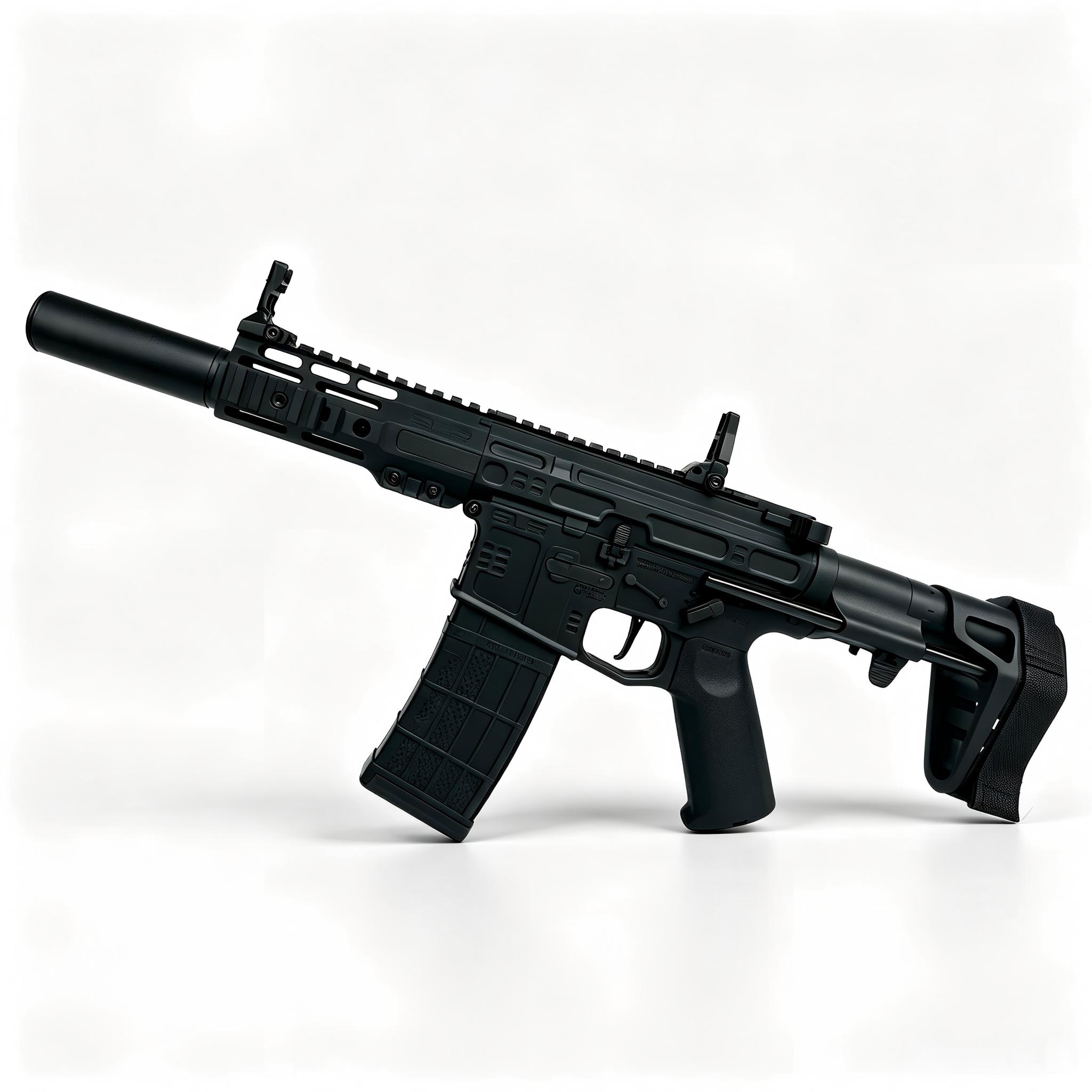 Senwei SW-1681A Black - Gold Gear Electric Toy Blaster