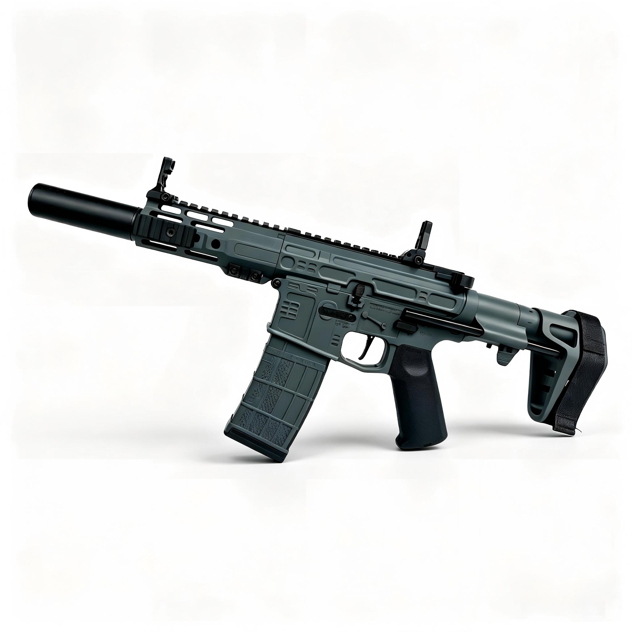 Senwei SW-1681 Gray - Nylon Gear Electric Toy Blaster