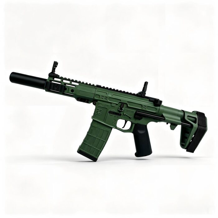 Senwei SW-1681 Green - Nylon Gear Electric Toy Blaster
