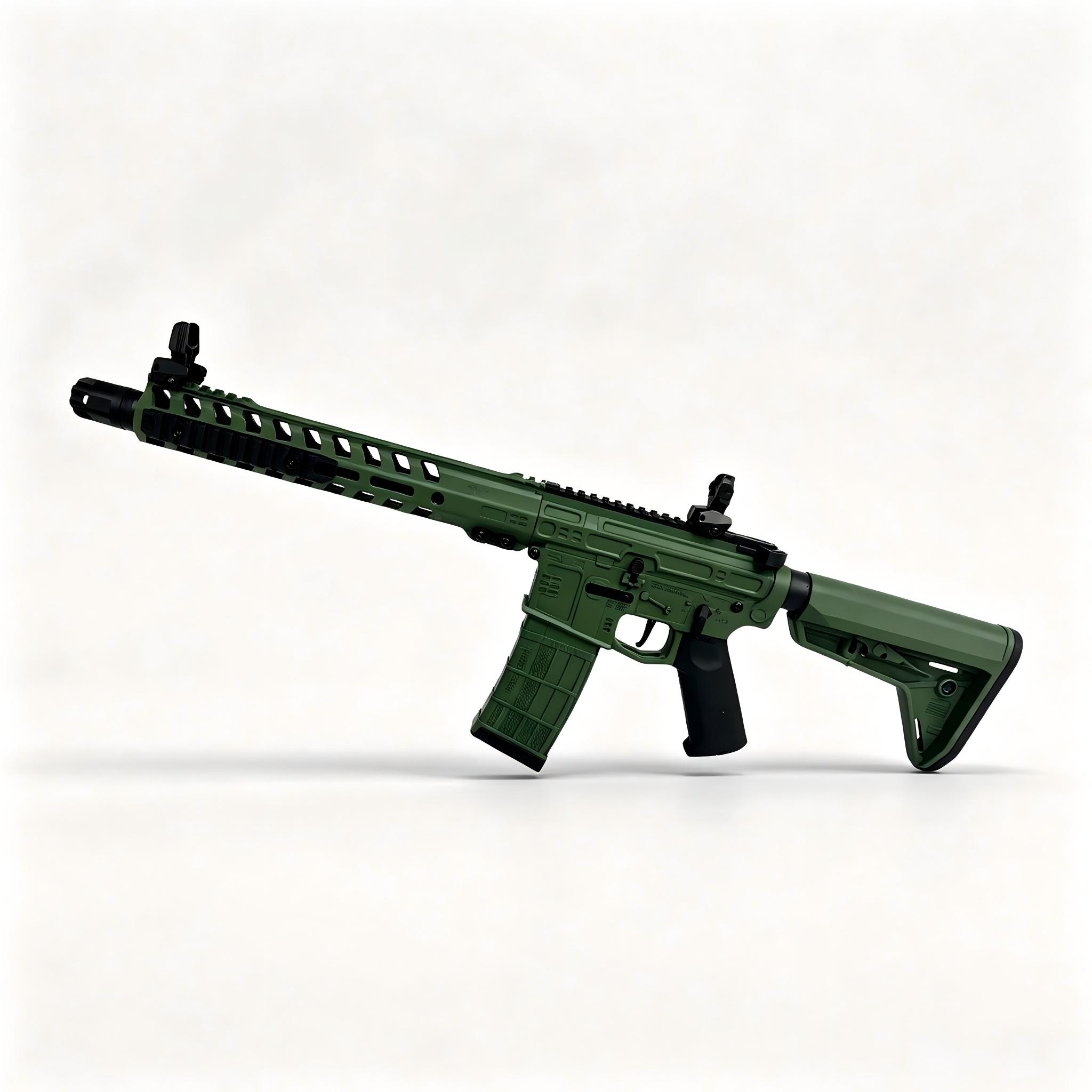 Senwei SW-1685A Green - Gold Gear Electric Toy Blaster