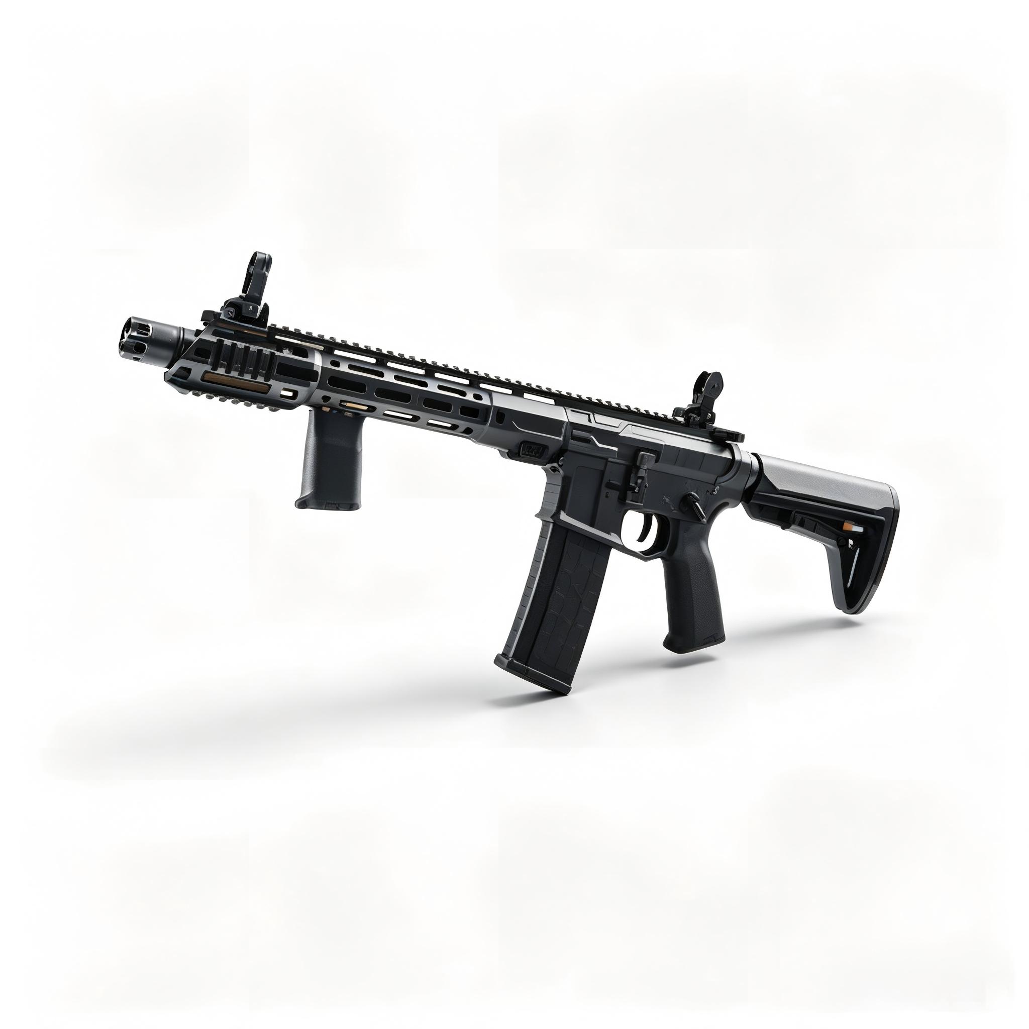 Fengjiasheng F01-A Black - F4 Long Version Electric Toy Blaster