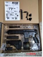 Fengjiasheng HS02-A Drum Version Black - HK416 Nylon Version Electric Toy Blaster