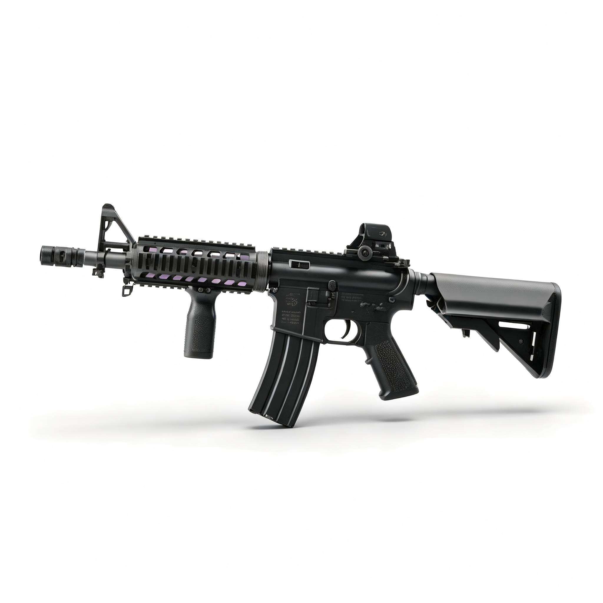 Fengjiasheng M01-A Black - M4-CQB Standard Version Electric Toy Blaster