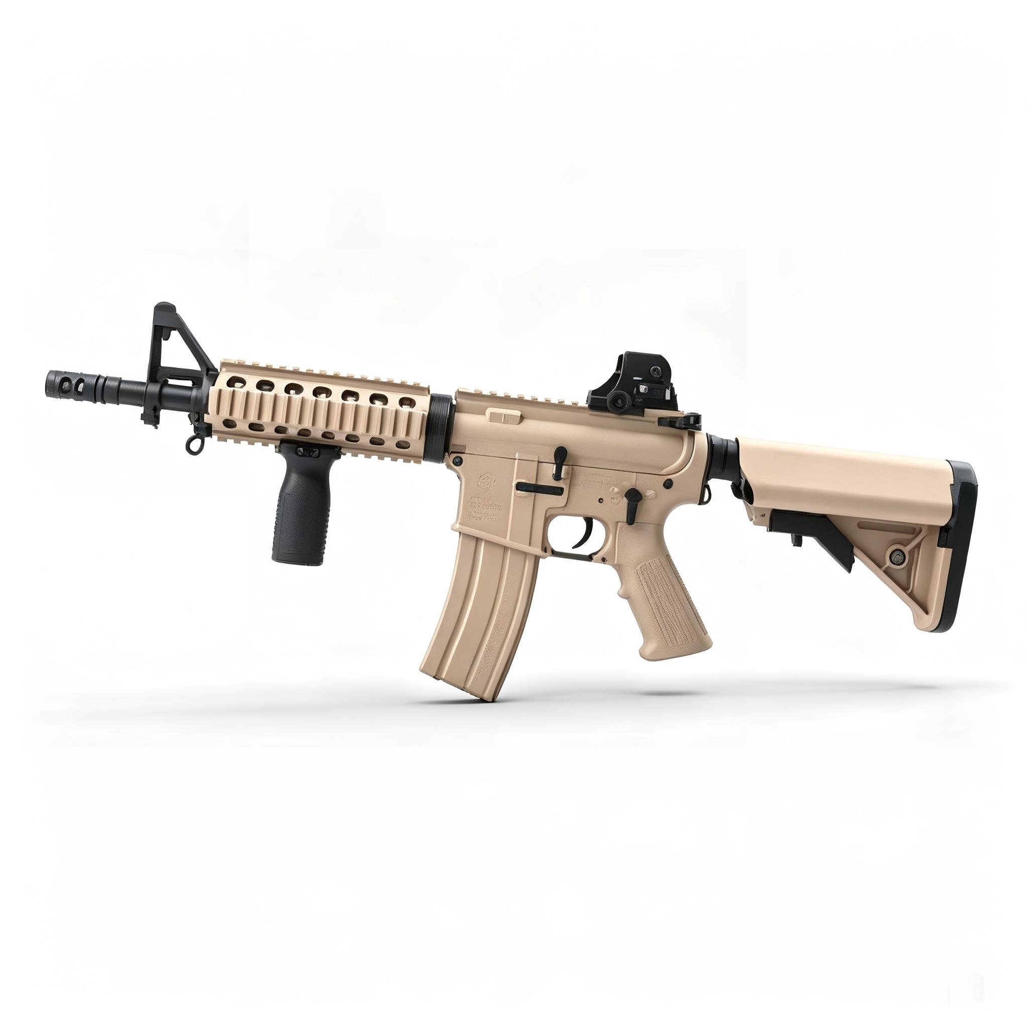 Fengjiasheng M01-B Sand - M4-CQB Standard Version Electric Toy Blaster