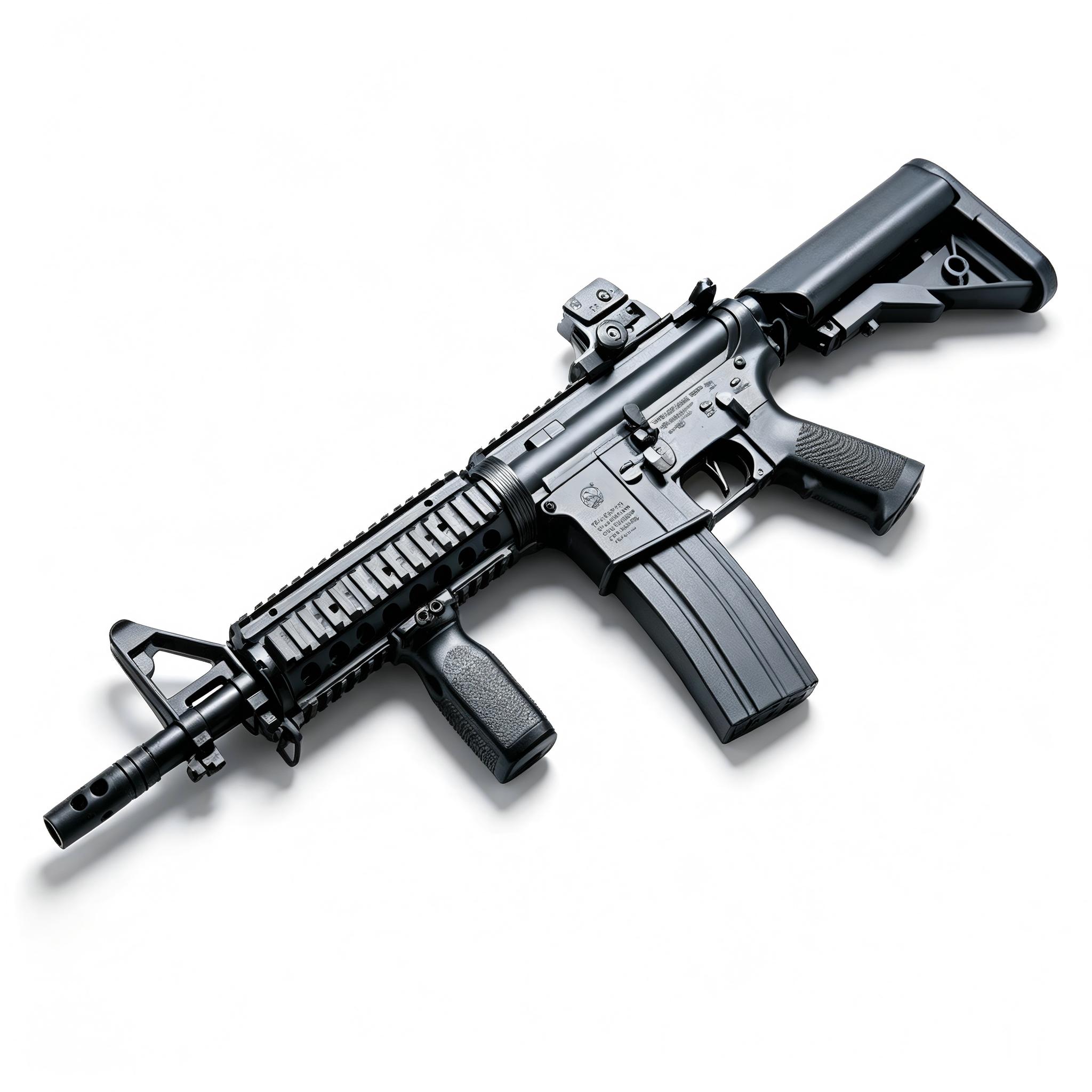 Fengjiasheng M05-A Black - M4-CQB Fire Control Version Electric Toy Blaster