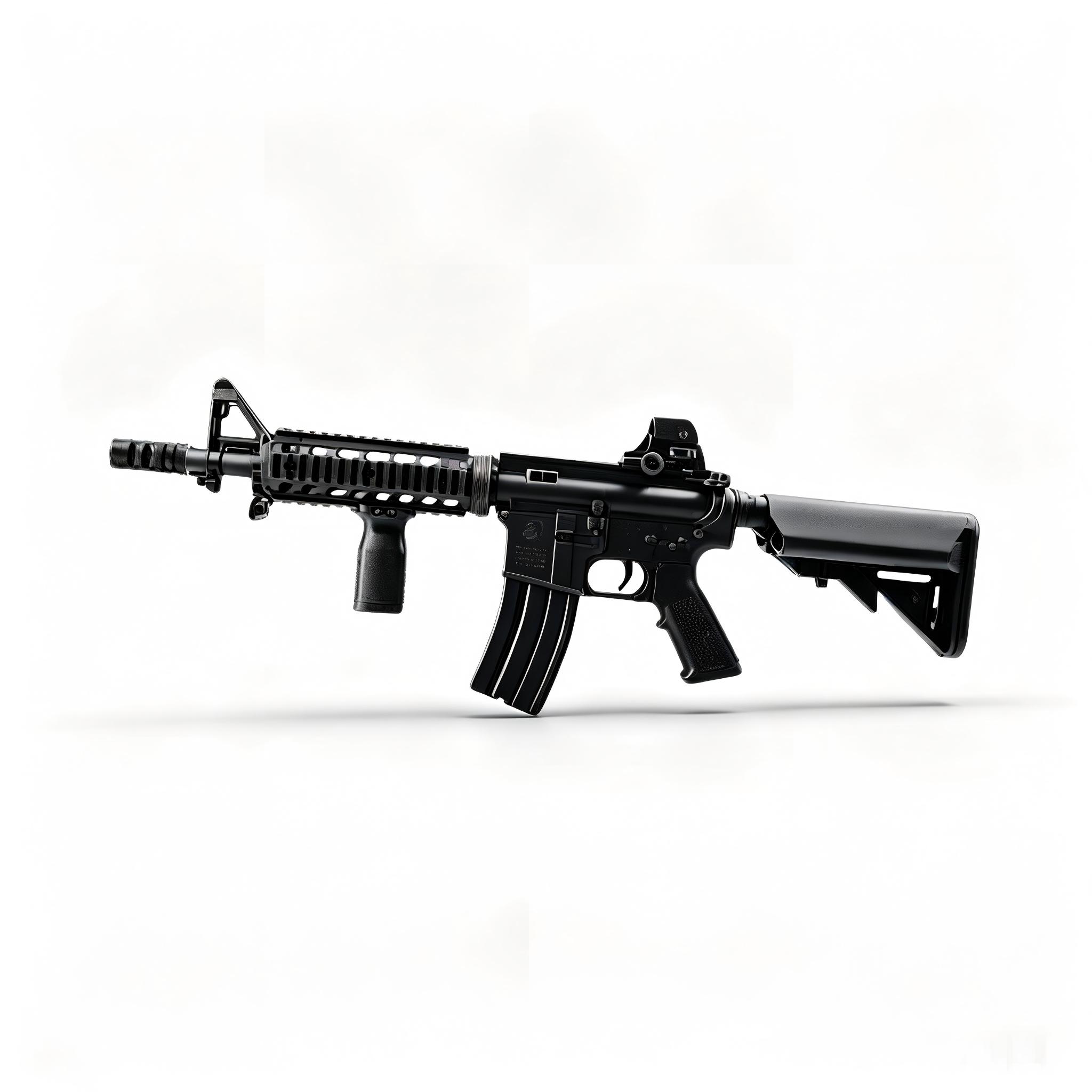 Fengjiasheng M06-A Black - M4-CQB Fire Control Version Electric Toy Blaster