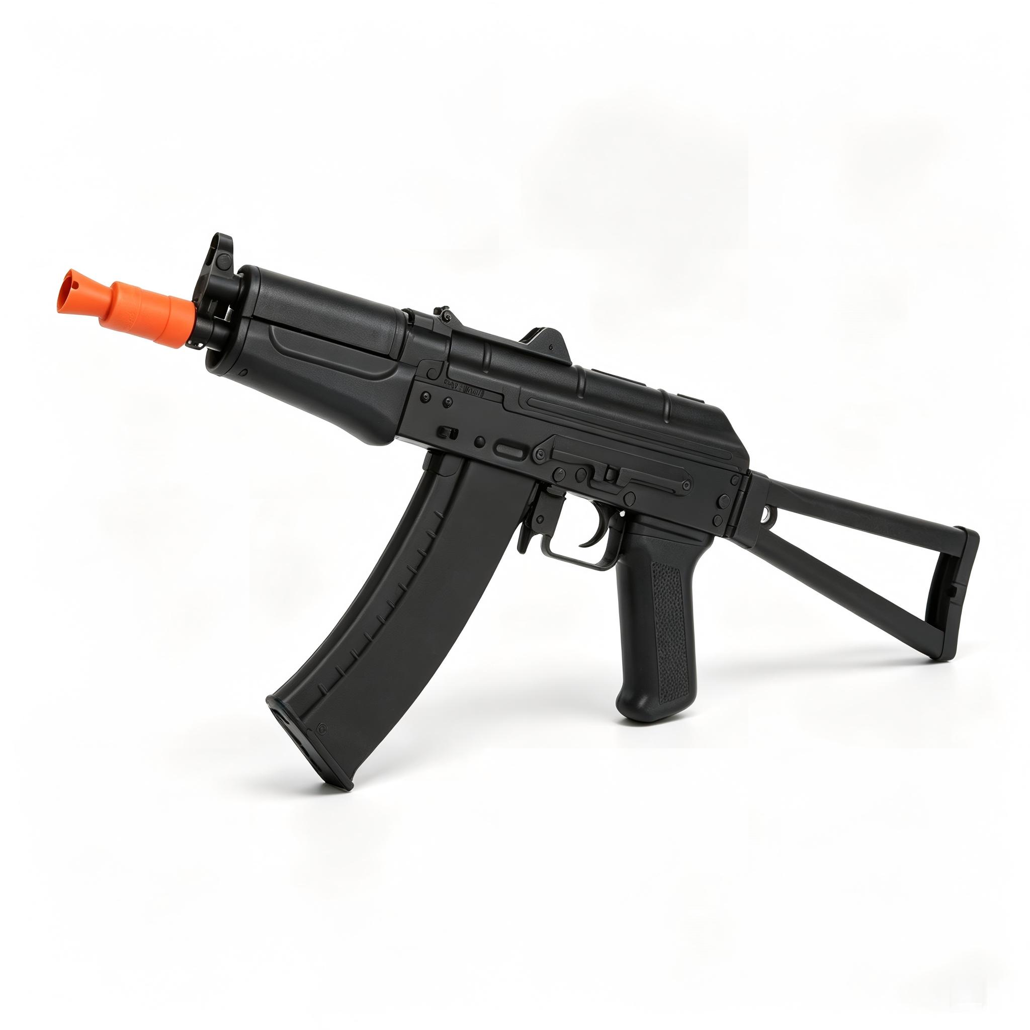 Jinming M938-12 Black-Nylon-AK-74U Electric Soft Bullet Toy Gun
