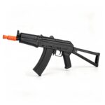Jinming M938-12 Black-Gold Gear No Battery-AK-74U Electric Soft Bullet Toy Gun