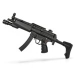 Jinming M938‑19A Black‑Gold Gear No Battery‑MP5 Flashlight Version Electric Soft Bullet Toy Gun
