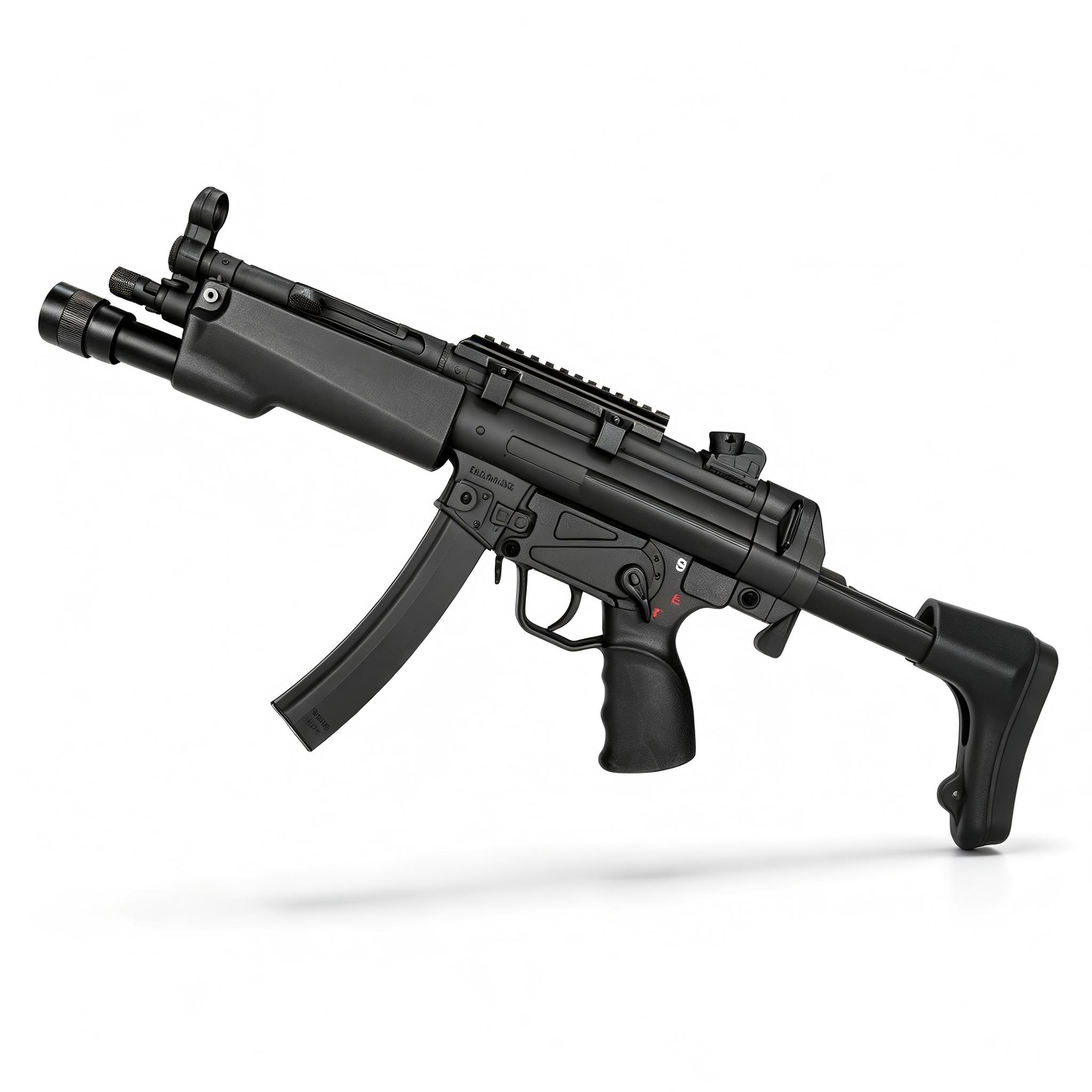 Jinming M938‑19A Black‑Gold Gear No Battery‑MP5 Flashlight Version Electric Soft Bullet Toy Gun