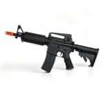 Jinming M938-9S Black-Gold Gear No Battery-M4A1-J9 Electric Soft Bullet Toy Gun
